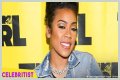 Keyshia Cole sends retro vibes in colorful, skimpy two-piece with a big afro wig in new photos